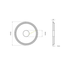 FRESA RAISE WP034