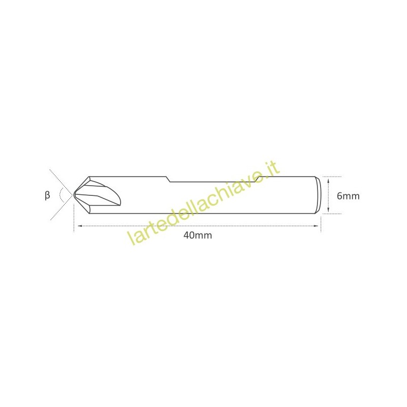 FRESINO RAISE F26 WIDIA D6x80°x40x2T