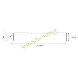 TASTATORE T26 RAISE WIDIA D6x90°x40