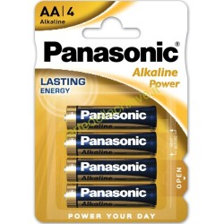 PANASONIC STILO ALCALINA POWER - BLISTER 4 PZ.