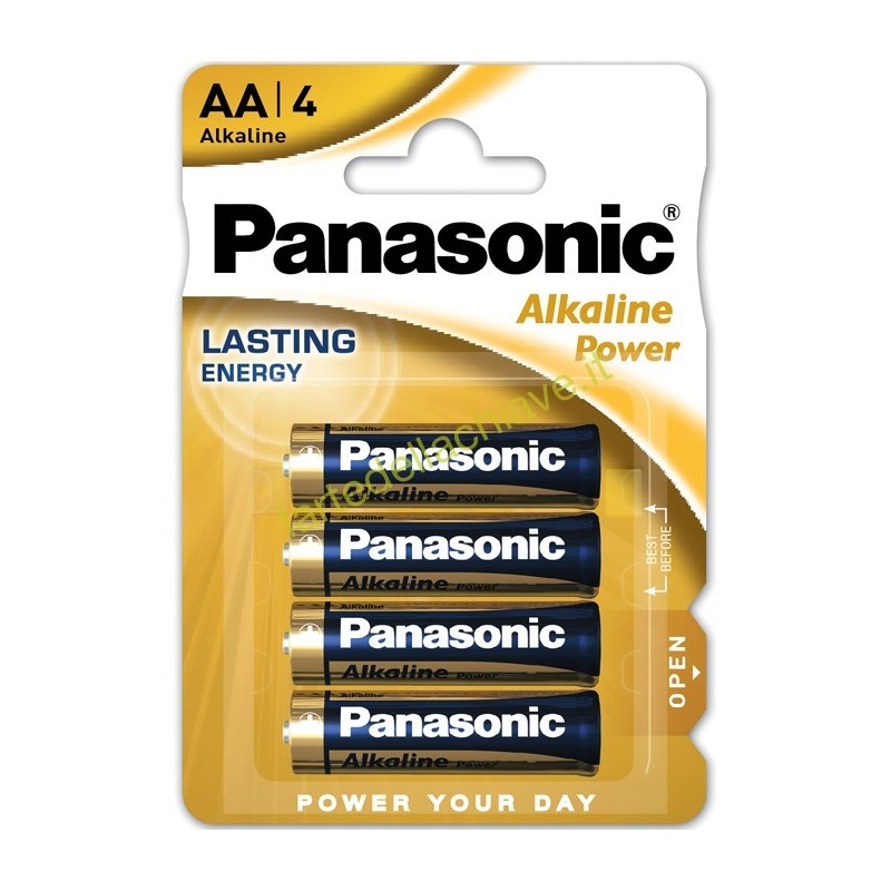 PANASONIC STILO ALCALINA POWER - BLISTER 4 PZ.