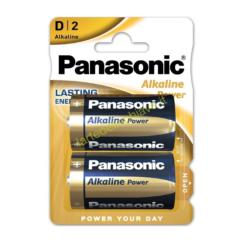 PANASONIC TORCIA ALCALINA - BLISTER 2 PEZZI