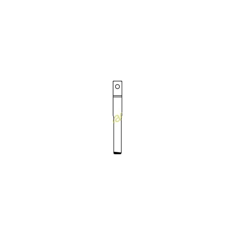HU101T SILCA INSERTO CHIAVE OTTONE