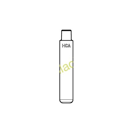 HU141T SILCA INSERTO CHIAVE ALPACCA