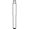 HU190T SILCA INSERTO CHIAVE ALPACCA