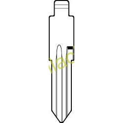 HU46T SILCA INSERTO CHIAVE ACCIAIO