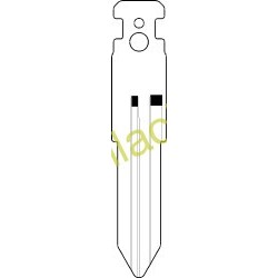 NSN11T SILCA INSERTO CHIAVE OTTONE