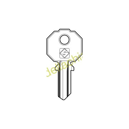PF5S SILCA CHIAVE OTTONE