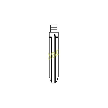 INSERTO TOY43CH RADIOCOMANDI SILCA / KEYDIY