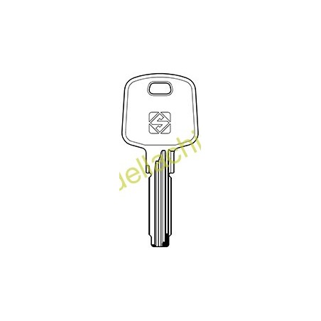 BD40 CHIAVE SILCA OTTONE