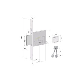 Serratura 2031 SIMPLEX E.60...