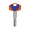 Sbozzo chiave REGISTRATO per cilindro EvoK64 profilo ITALIA 1B 11 pins - CIFRATO CON SCHEDA