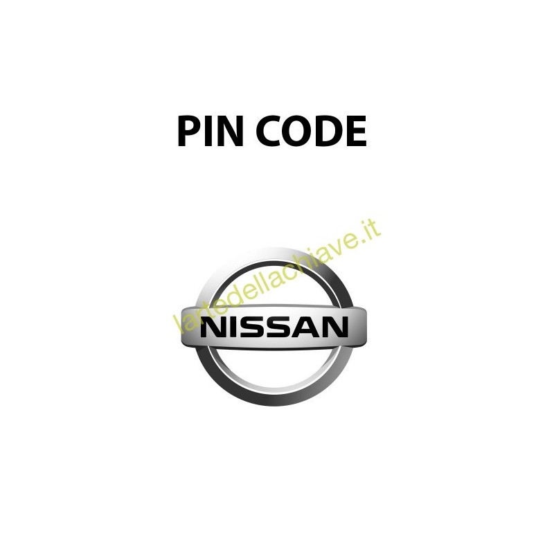 PIN CODE NISSAN