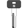 IBF5RP CHIAVE SILCA OTTONE