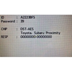 TOYOTA H 128BIT DST-AES