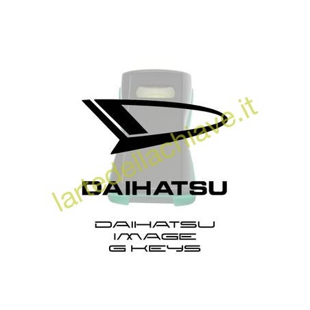 DAIHATSU KEY SOFTWARE GENERATOR G